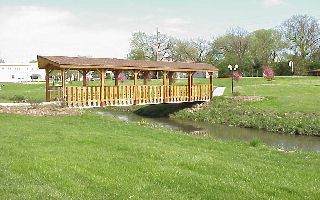 Covered Bridge in Monticello, WI