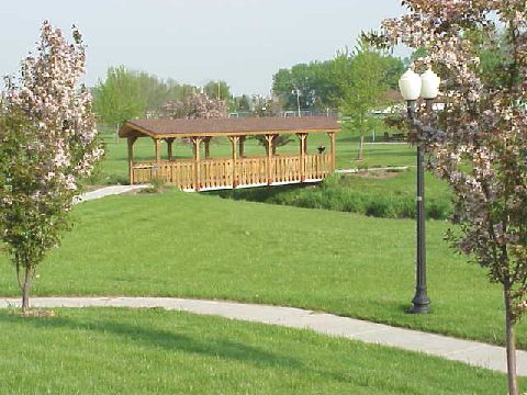 Monticello's Covered Bridge