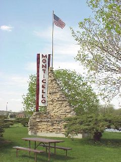 Monticello Monument in Monticello, WI